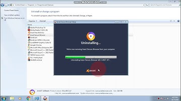 HOW TO UNINSTALL A AVAST BROWSER FROM YOUR COMPUTER? | REMOVAL OF AN AVAST BROWSER |