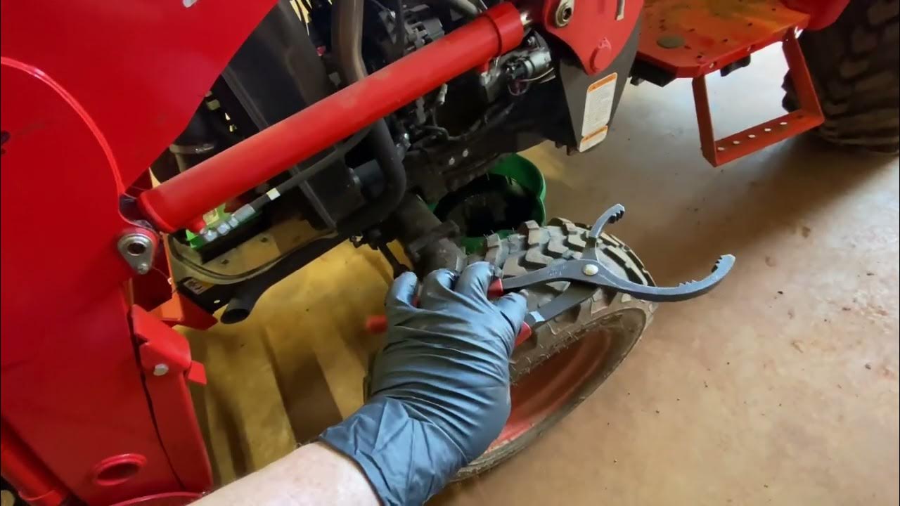 50 Hour oil change on the KIOTI 3510 HST!!!!! YouTube