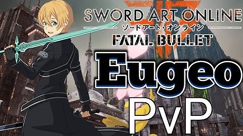 Black Swordsman Eugeo IS STRONG!! | Sword Art Online Fatal Bullet Hero PvP Gameplay