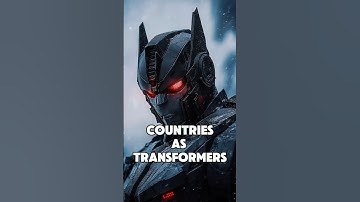 COUNTRIES as TRANSFORMERS | AI Generated #transformers #countries #ai