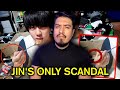 The controversial jin photo his kingsized scandal  bts history