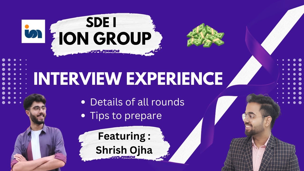 ION Group Interview Experience Intern + FullTime SDE 2023 placements YouTube