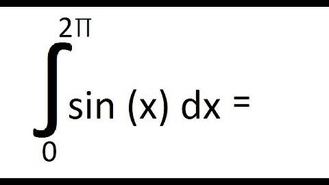 Integral sin x. Calculate the total area between the function and the X-axis