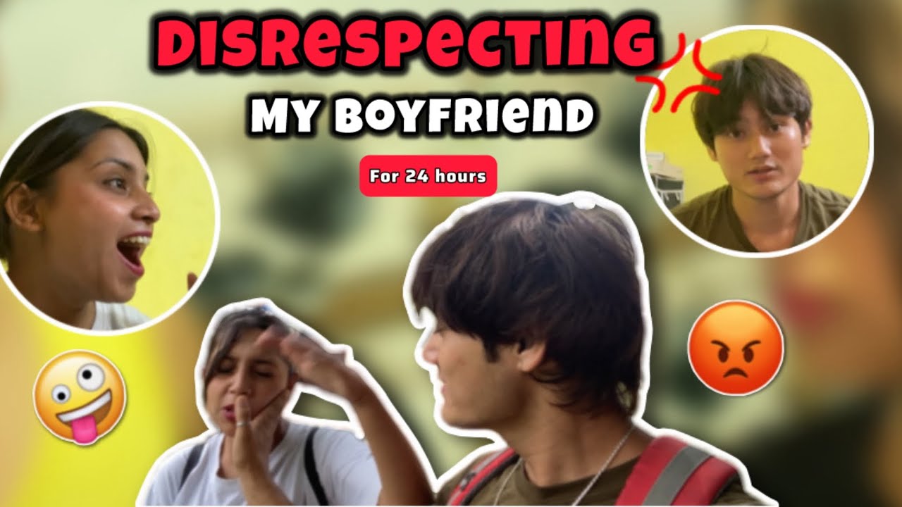 Insulting prank on my boyfriend for 24 hours — Gone too far? 😅 || Vlog-27