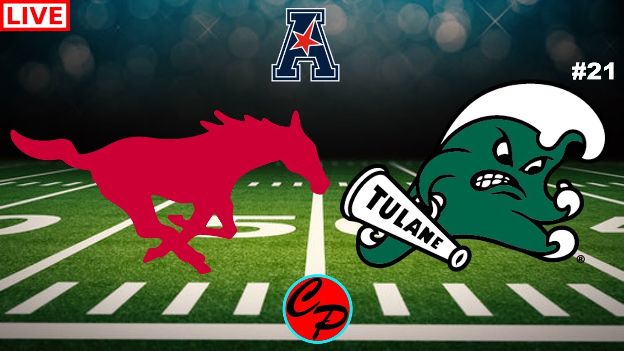 SMU vs Tulane AAC College Football Live Game Cast & Chat YouTube