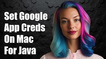 How to Set GOOGLE_APPLICATION_CREDENTIALS on Mac Sierra for Java Development