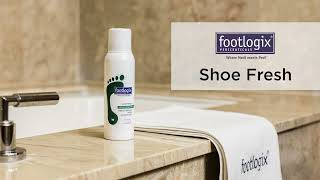 Hoitolatukku - Footlogix-kenkädeodorantin käyttö (Shoe Fresh)