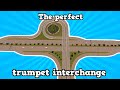 The perfect trumpet interchange [Vanilla Cities: Skylines Build]