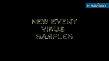 SAS4 New Event: Virus Sample