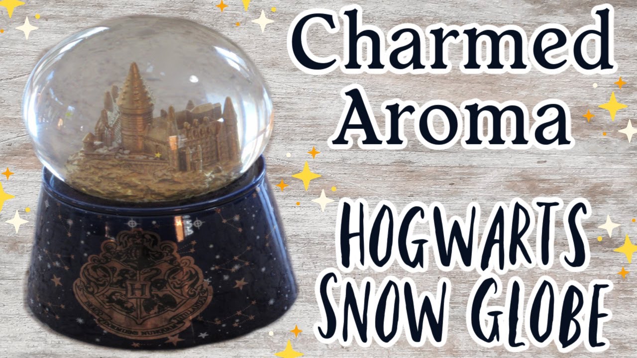 Charmed Aroma Hogwarts Snow Globe Candle