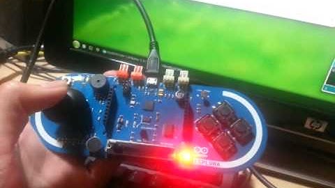 Arduino Esplora Joystick Color