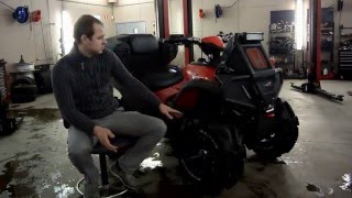 Видео Тюнинг квадроцикла Honda Rincon TRX680FA / Tuning ATV TRX680 (Вынос радиатора, шноркель, лифт) (автор: BaltRiders)