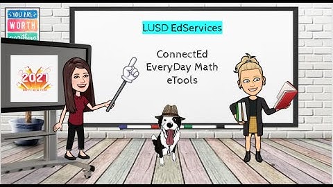 ConnectEd Everyday Math etools
