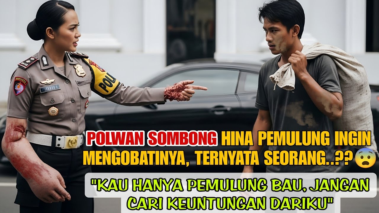 Kisah Nyata‼️Polwan Arogan Hina Pemulung Miskin, Ternyata Seorang..??