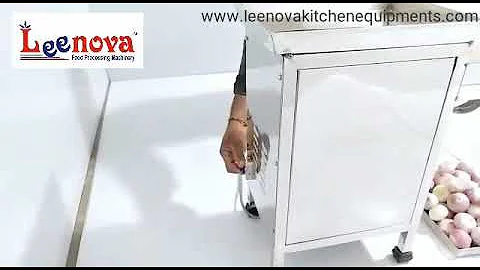ONION SLICER MACHINE - LEENOVA KITCHEN EQUIPMENTS PVT LTD