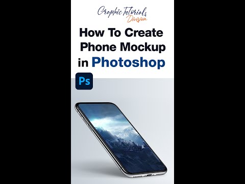 Create Phone Mockup in Photoshop | #shorts