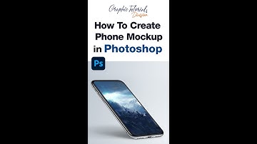 Maak een telefoonmodel in Photoshop | #shorts