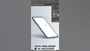 Thumbnail of Create Phone Mockup in Photoshop | #shorts