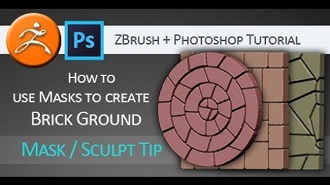 Tutorial: How to create brick looking floor using Pixologic ZBrush and Adobe Photoshop