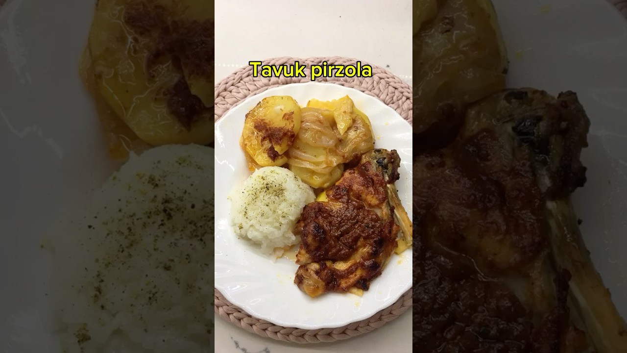 Tavuk pirzola #keşfet #pratiktarifler #yemektarifleri #keşfetbeniöneçıkar #food #fypシ