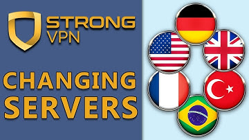 How to Change the server with the StrongVPN APP