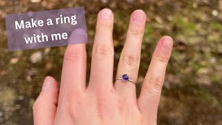 How to make a Gemstone ring