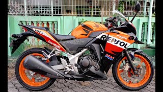 TERJUAL / SOLD OUT : Honda CBR250R Non-ABS Repsol Livery Tahun 2012 Plat AB Sleman