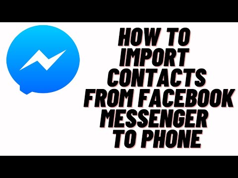 how to import contacts from facebook messenger to phone,how to sync contacts to facebook messenger hqdefault