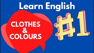 Clothes and colours | English for beginners
