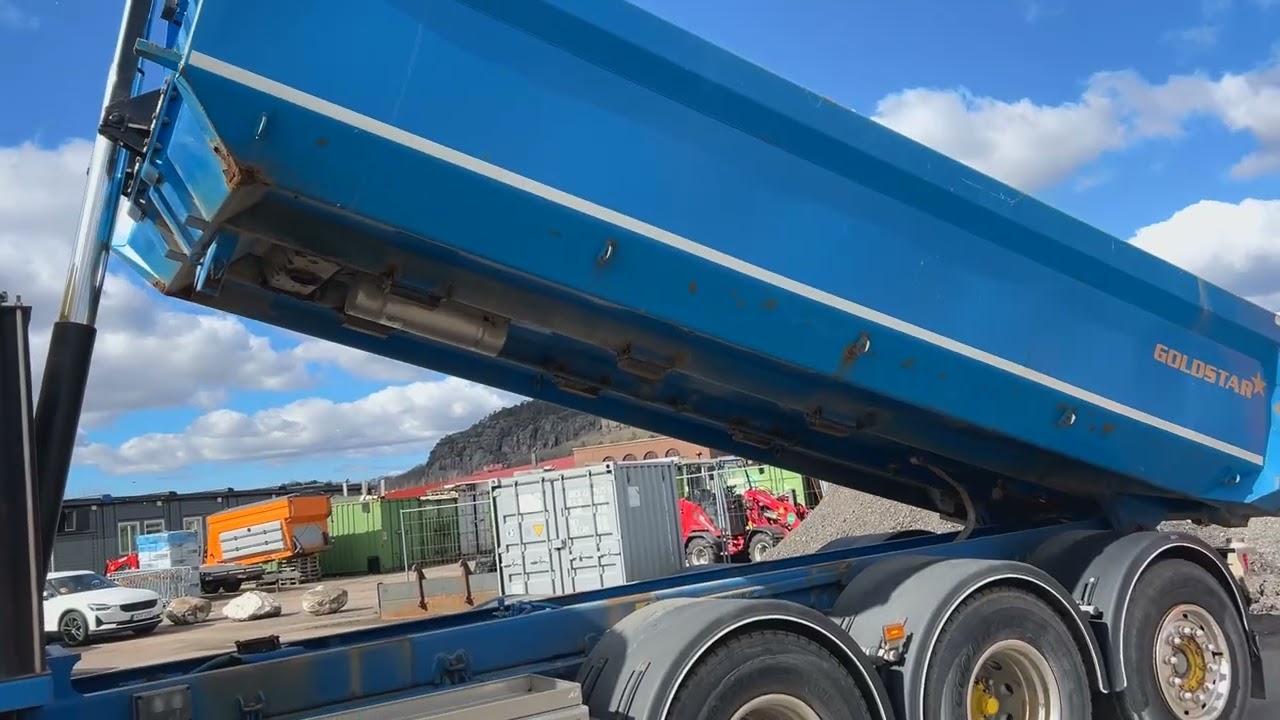 Tippbil  SCANIA R520 8x4 med Sörling flak