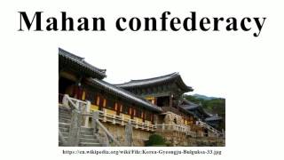 Mahan confederacy