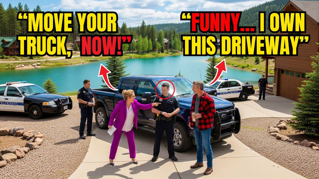 Карен вызвала полицию, когда я заблокировал подъездную дорожку к своему дому. Она понятия не имел...