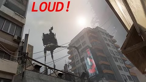 Half Life Alyx - First 2 Strider Encounters