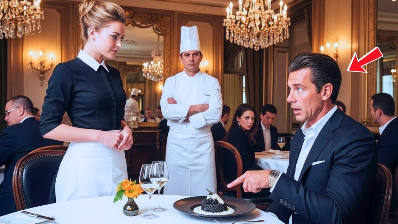 Миллиардер спрашивает: «Кто приготовил это блюдо?» — официантка, которая его сделала, удивляет всех!