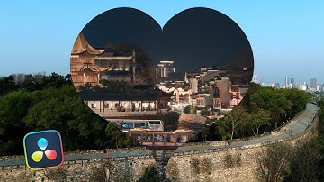 Heart iris Transition l Davinci Resolve 20