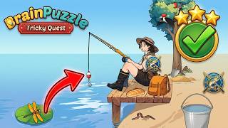 🧠 Brain Puzzle Tricky Quest Level 102 Fishing Master | Complete Walkthrough & Solutions! 🎯