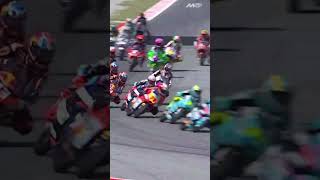 Veda jadikan sirkuit kandang valentino rossi "taman bermain" dengan double champ di mugelo #moto3