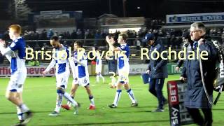 Matchday moments: Bristol Rovers vs. Rochdale