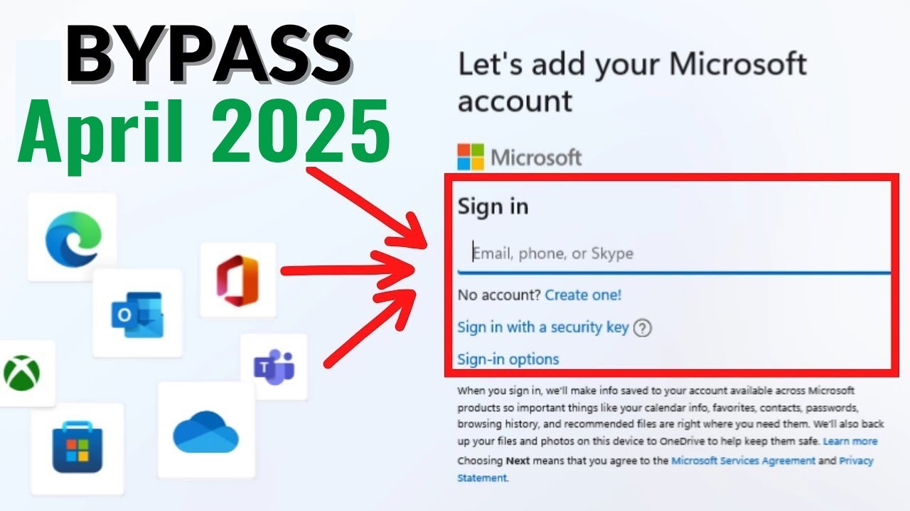 [2025 April] Windows 11 Skip Microsoft Account BypassNRO Not Working 🕵️‍♂️ Bypass Sign-in Setup