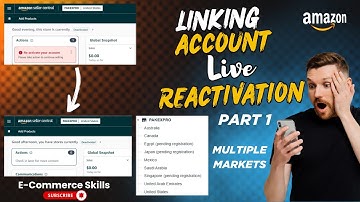 Amazon Multiple Account Linking Issue Resolved | Linking Account Live Reactivation Part 1 Must Watch