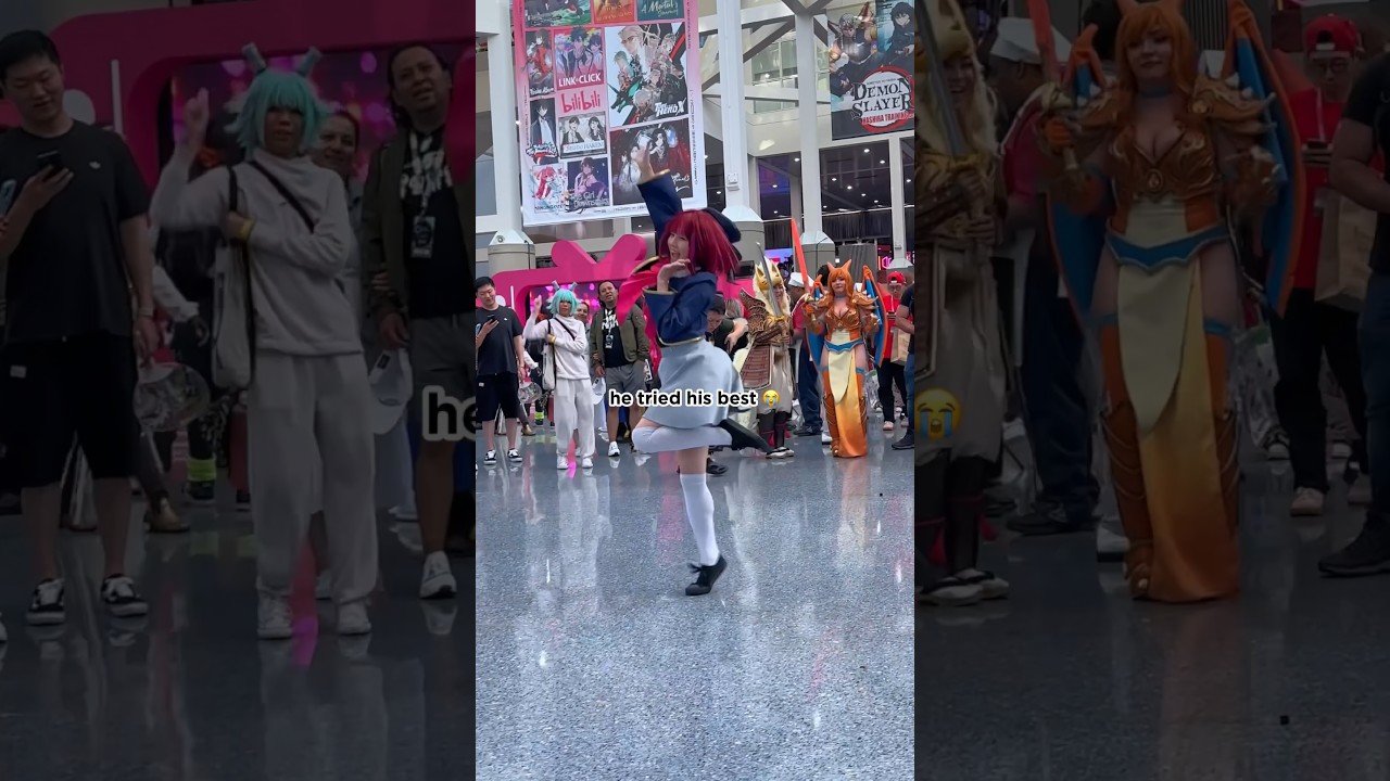 it’s me, my legs are the problem 😔 #AX2024 #hamucotton #oshinokocosplay