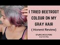 Beetroot Color on My Natural Gray Hair | (Honest Reviews)