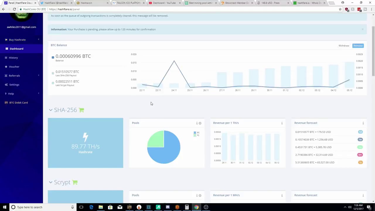 Best Mining Pools For Hashflare  Hashflare Mining Calculator