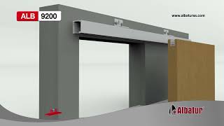 Spitze-Albatur DoorSlide 9200 250kg Sliding Door System Installation Video