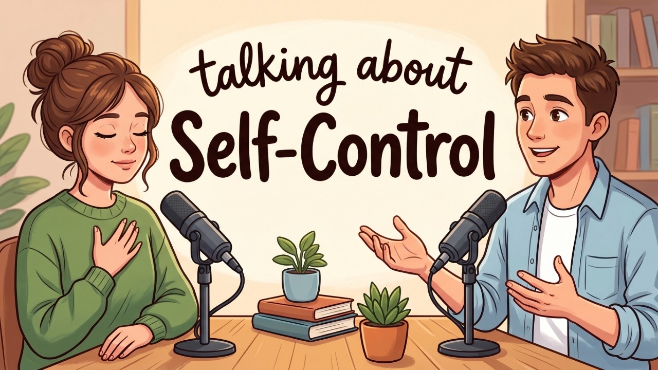 How to Talk About Self-Control in English | Easy English Podcast For ...