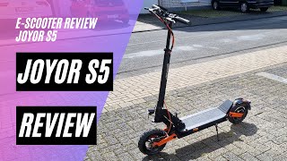 🛴 Joyor S5 🔍 Review nach 86km (48V; 13AH; 500W)