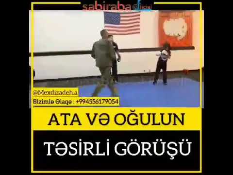 Ata və Oğulun təsirli Görüşü