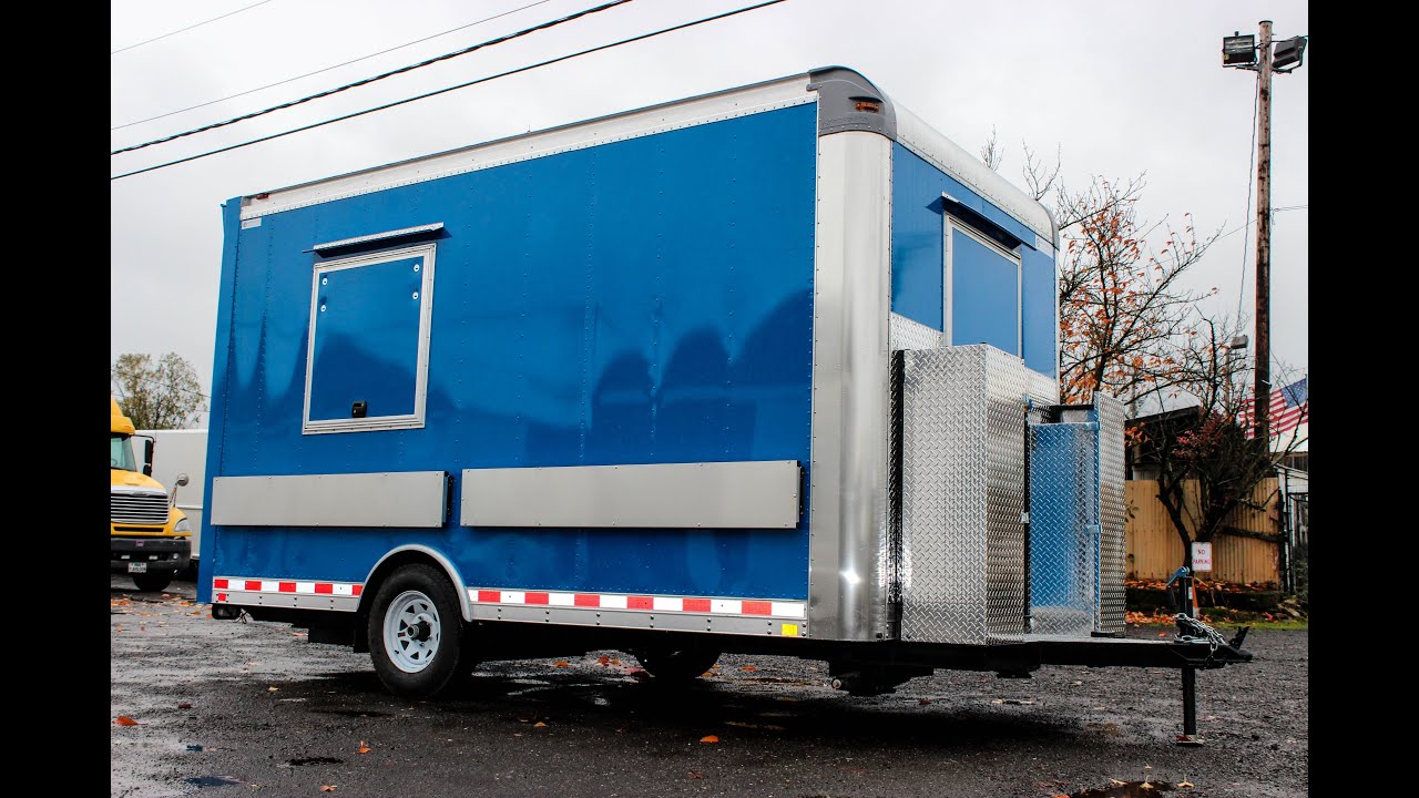  Food Truck Trailer  Built for Hawaii Q4 YouTube