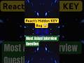 ⚠️ Never use index as a key in React! (Hidden Bug Explained 😱)#shorts #ytshorts  #frontend #coding