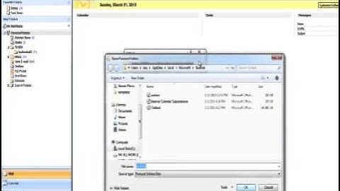 how to archive in outlook 2007